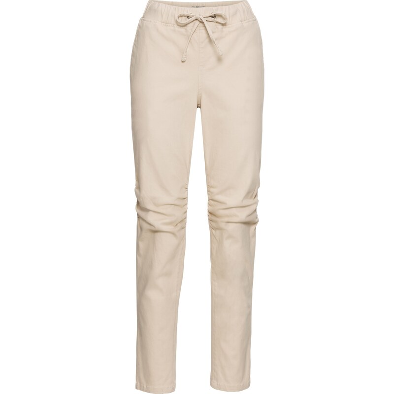 RAINBOW Bonprix - Pantalon cargo beige pour femme