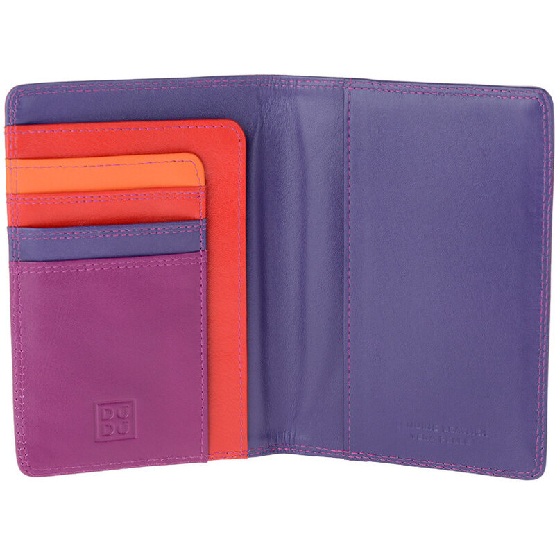 Dudu Portefeuille Porte-papiers en cuir et porte-cartes de crédit multicolor de