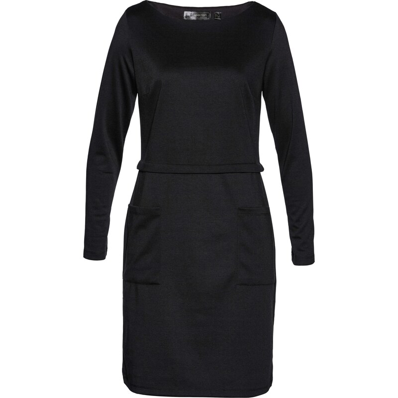 bpc selection Bonprix - robe d'été Robe noir manches longues pour femme