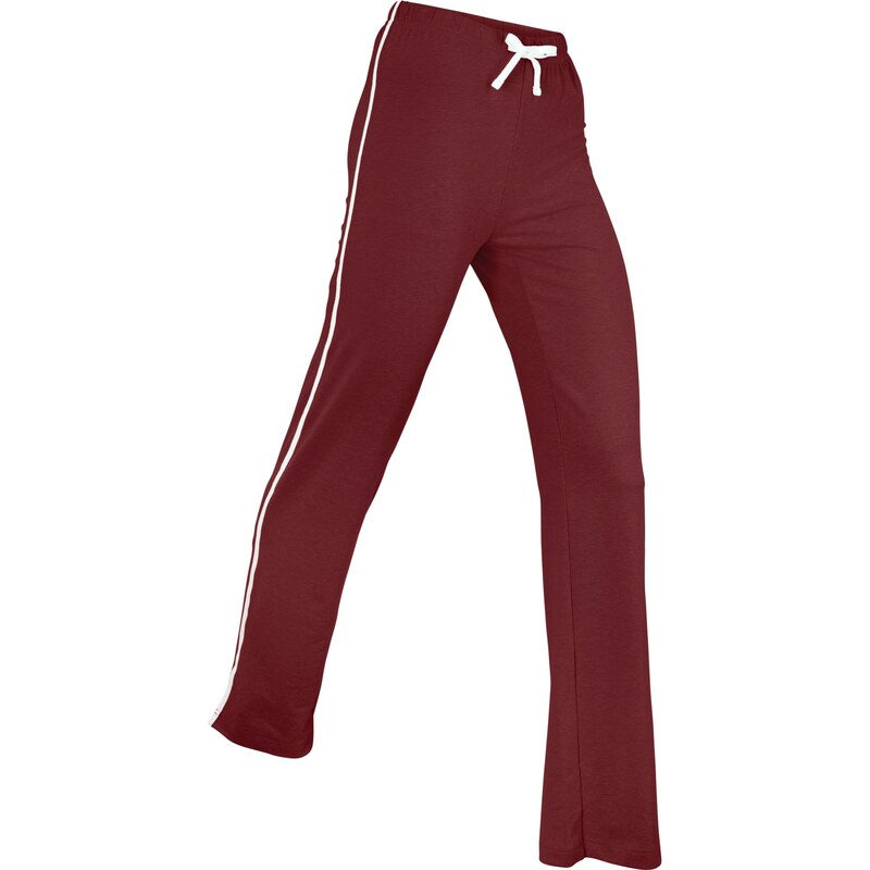bpc bonprix collection Bonprix - Pantalon de jogging évasé rouge pour femme