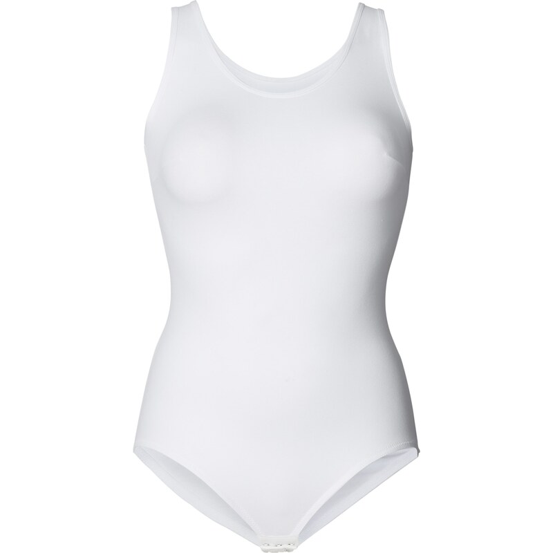bpc bonprix collection Bonprix - Body sans armatures blanc pour femme