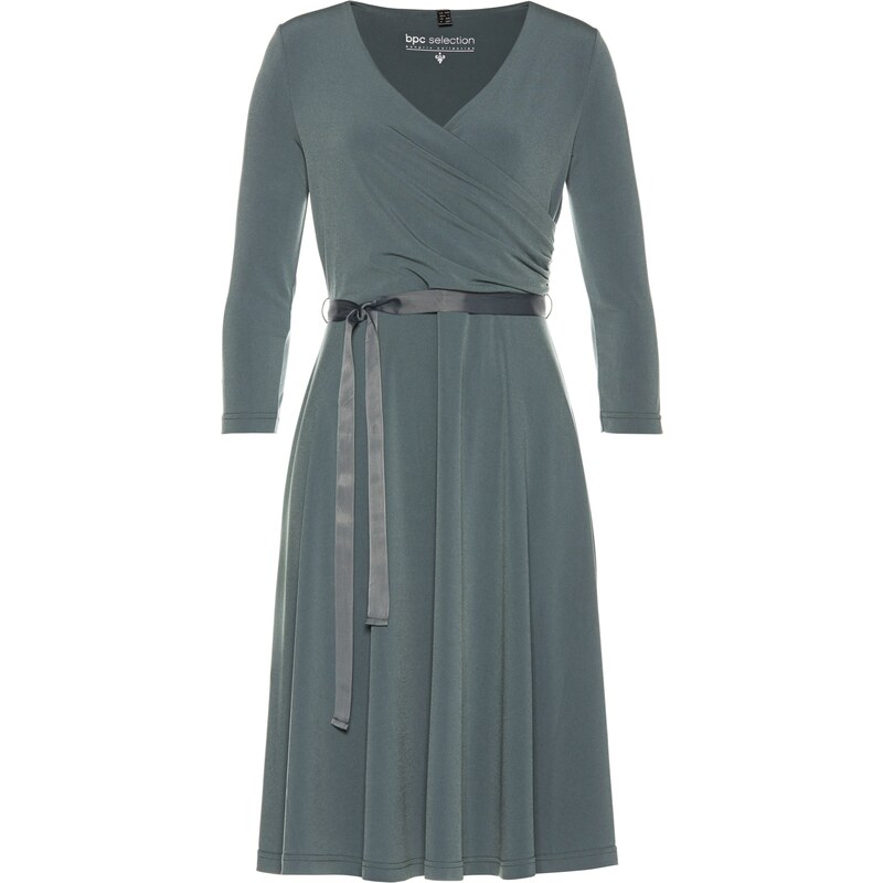 bpc selection Bonprix - robe d'été Robe vert manches 3/4 pour femme