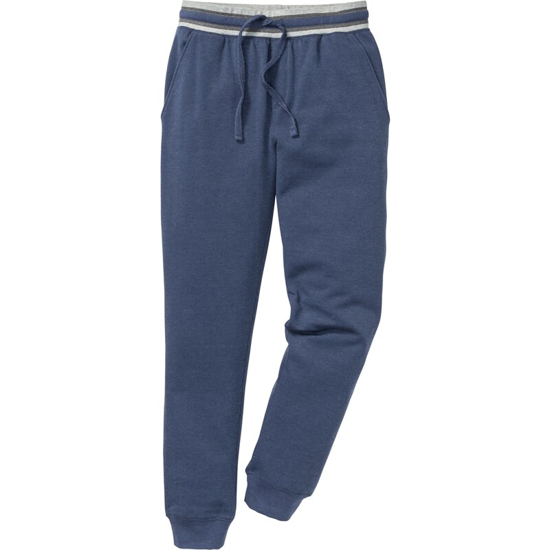 bpc bonprix collection Bonprix - Pantalon de jogging en piqué bleu pour homme