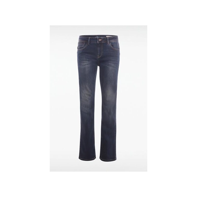 Jeans regular femme taille haute Bleu Papier - Femme Taille 34 - Bonobo