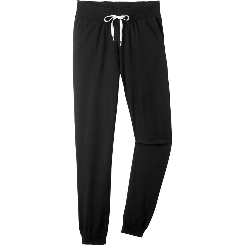 bpc bonprix collection Bonprix - Pantalon de jogging, niveau 1 noir pour femme