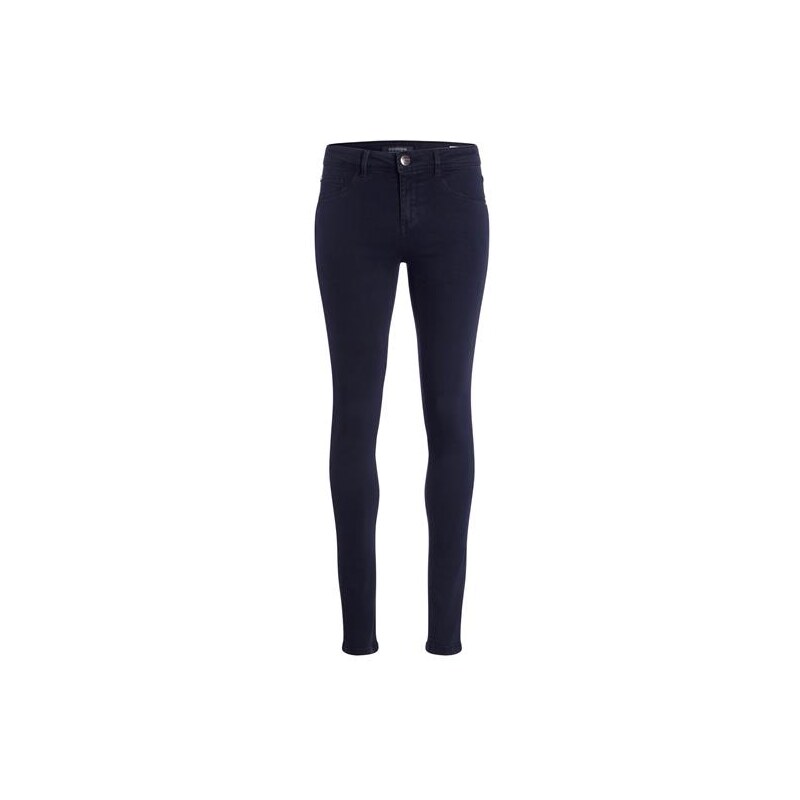 Jeans jegging skinny femme taille haute Bleu Papier - Femme Taille 34 - Bonobo