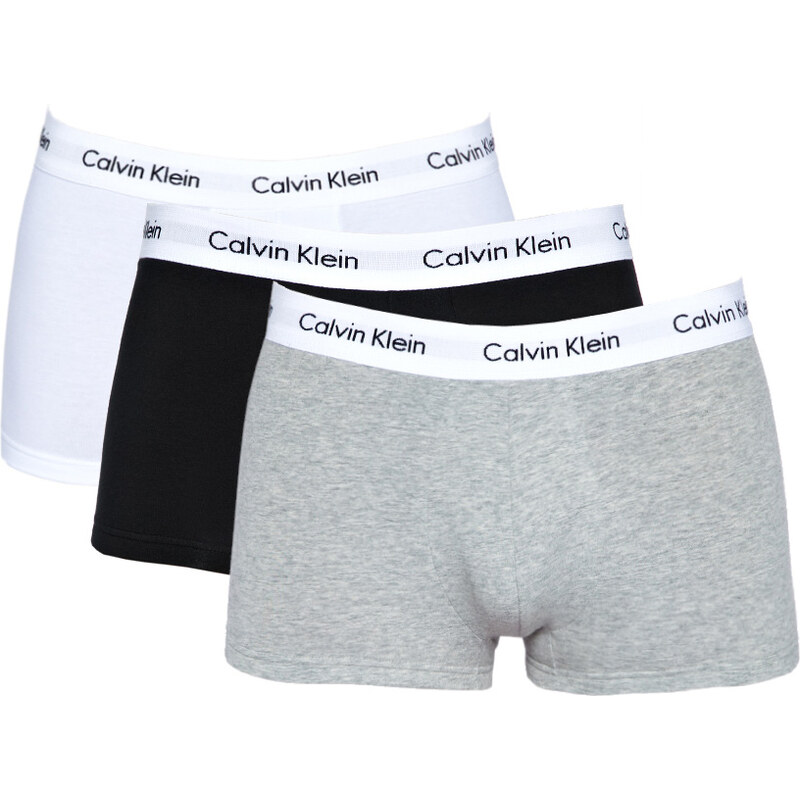 Calvin Klein - Lot de 3 boxers taille basse - Multi