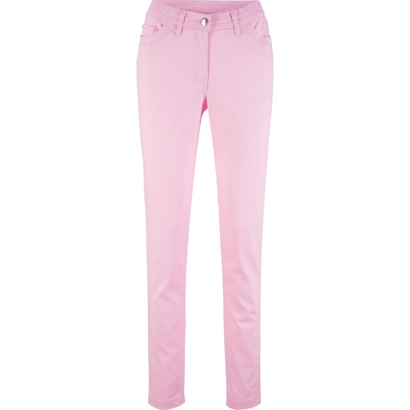 bpc bonprix collection Bonprix - Pantalon super-stretch, Skinny Fit rose pour femme