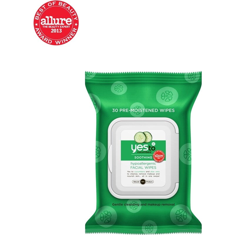 Yes To Cucumbers - Paquet de 30 lingettes - Clair