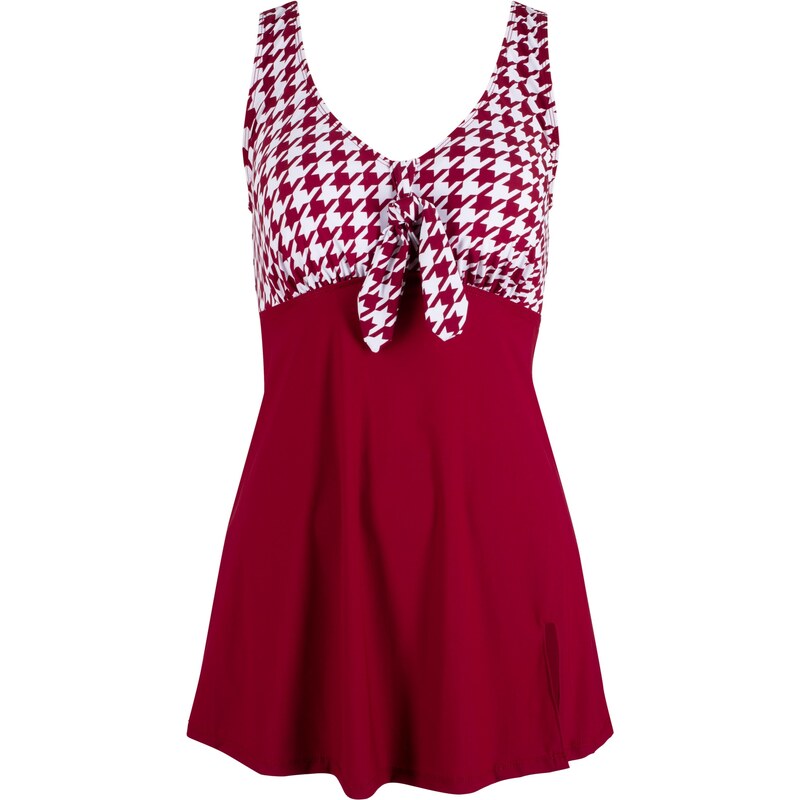 bpc selection Bonprix - robe d'été Robe de bain sculptante rouge pour femme