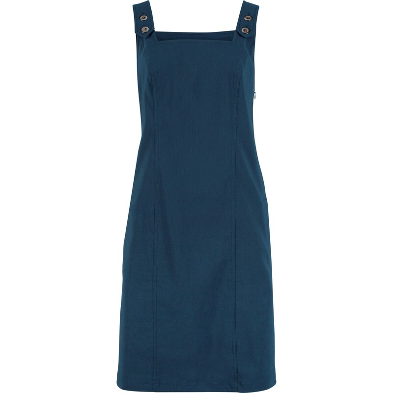 bpc bonprix collection Bonprix - robe d'été Robe extensible en bengaline bleu sans manches pour femme