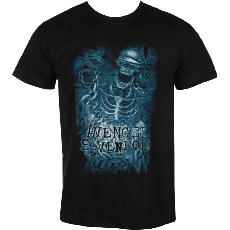 Tee-shirt métal pour hommes Avenged Sevenfold - Chained skeleton - ROCK OFF - ASTS07MB