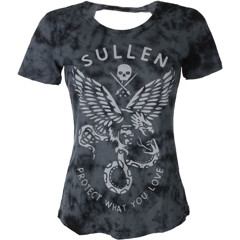 T-shirt hardcore pour femmes - ENGAGE - SULLEN - SCW1873_BK