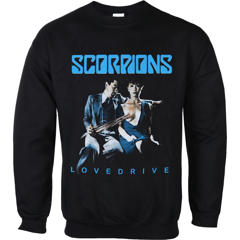 Sweat-shirt sans capuche pour hommes Scorpions - Lovedrive - LOW FREQUENCY - SCSW08030