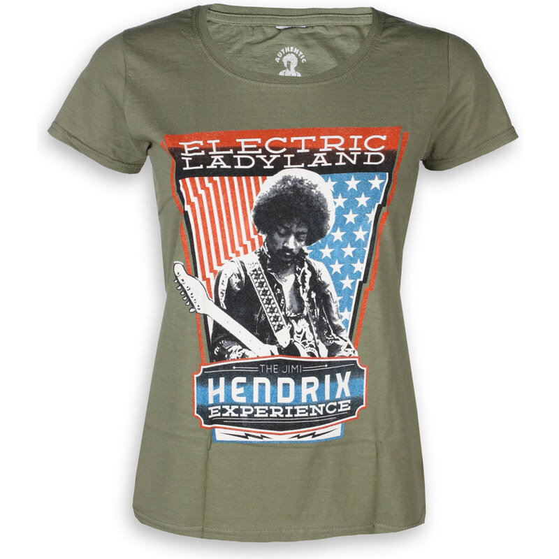 Tee-shirt métal pour femmes Jimi Hendrix - Electric - ROCK OFF - JHXTS13LG