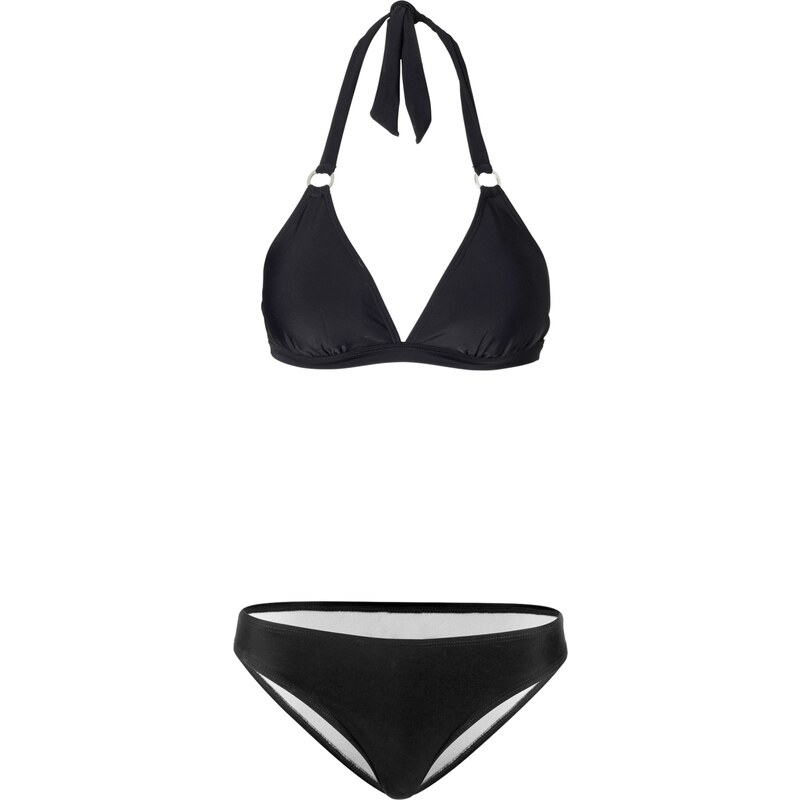 bpc bonprix collection Bonprix - Bikini dos nu (Ens. 2 pces.) noir pour femme