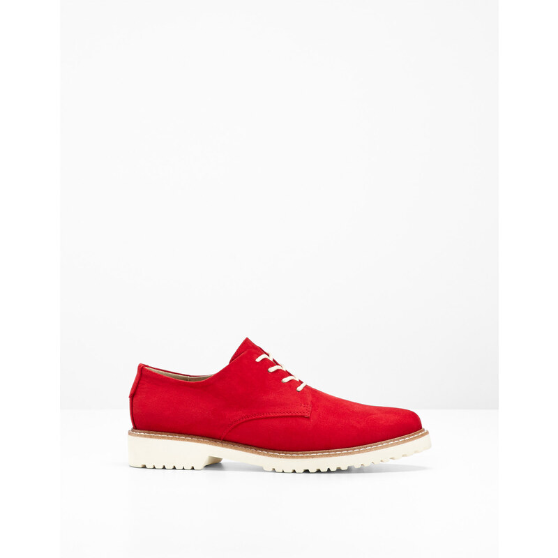 bpc bonprix collection Bonprix - Chaussures à lacets rouge pour femme