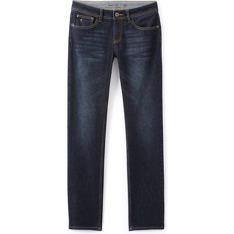 Jean Femme Denim Stretch Coupe Straight Somewhere, Couleur Stone Used