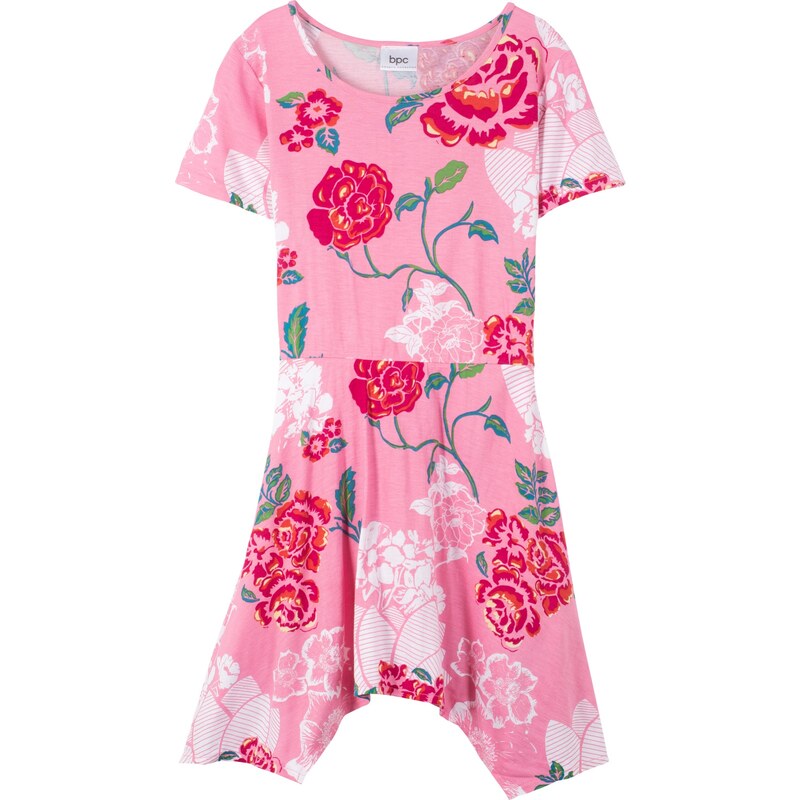 bpc bonprix collection Bonprix - robe d'été Robe à pans rose manches courtes pour enfant