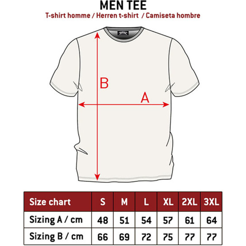 T-shirt hardcore pour hommes - APOCALYPSE - HYRAW - HY378