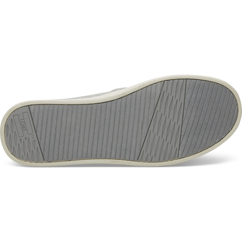 Toms Drizzle Grey Heavy Canvas