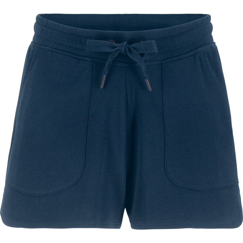 bpc bonprix collection Bonprix - Short en sweat avec cordon coulissé bleu pour femme