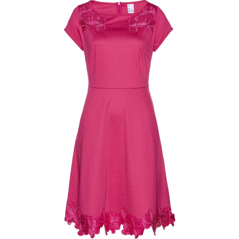 bpc selection Bonprix - robe d'été Robe fuchsia manches courtes pour femme
