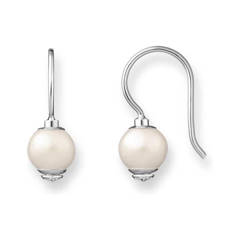 Thomas Sabo boucles d´oreilles perles blanc KT0033-082-14