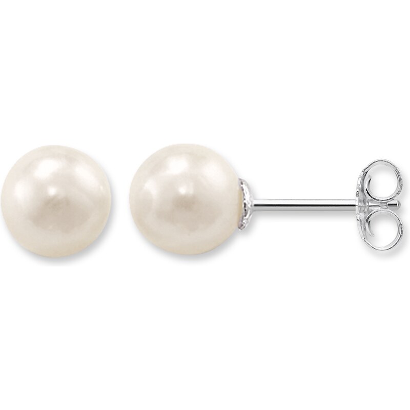 Thomas Sabo clous d´oreilles avec perle blanc H1431-028-14