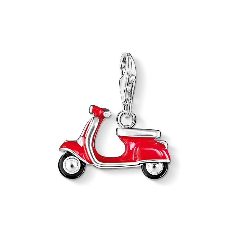 Thomas Sabo pendentif Charm ´´scooter rouge´´ rouge 0827-007-10