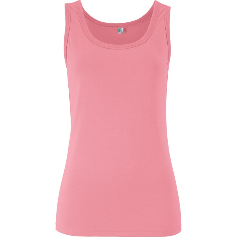 bpc bonprix collection Bonprix - Top T-shirt rose sans manches pour femme
