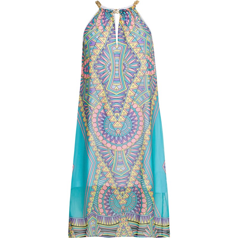 BODYFLIRT boutique Bonprix - robe d'été Robe à motif bleu sans manches pour femme