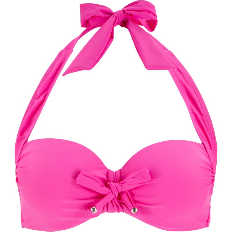 bpc bonprix collection Bonprix - Haut de bikini à armatures fuchsia pour femme
