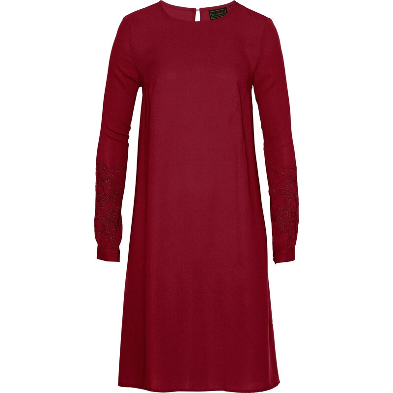 bpc selection Bonprix - robe d'été Robe à manches brodées rouge pour femme