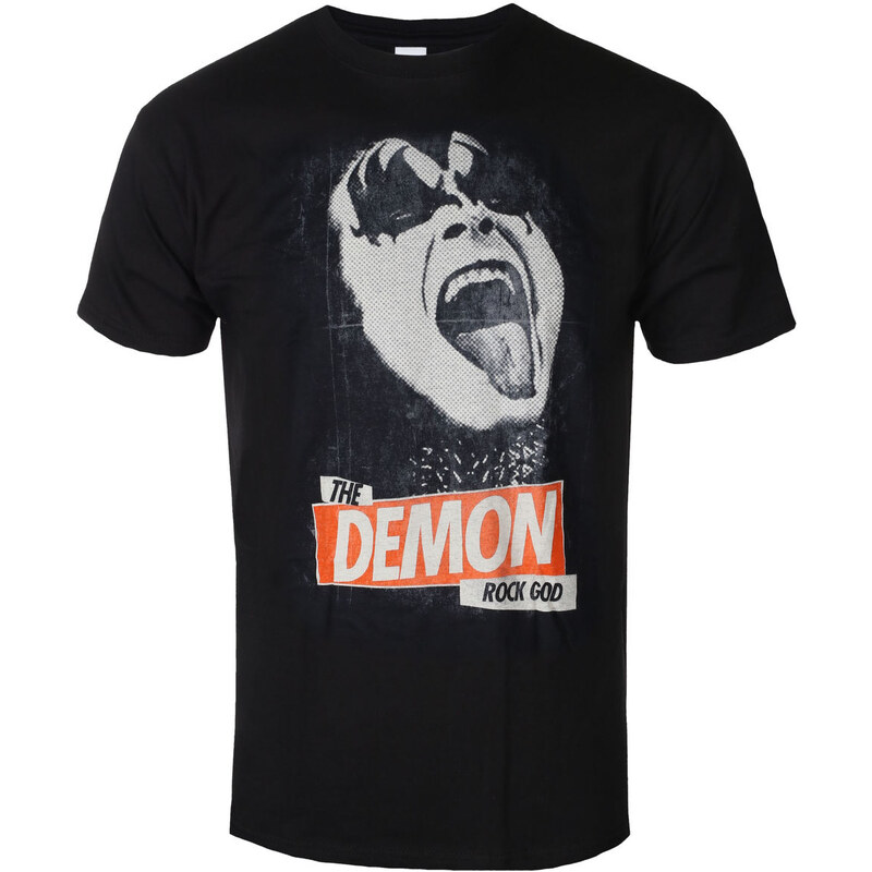 Tee-shirt métal pour hommes Kiss - The Demon Rock God - ROCK OFF - KISSTS12MB