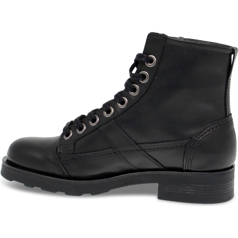 Boots OXS FRANK 1901 en cuir noir