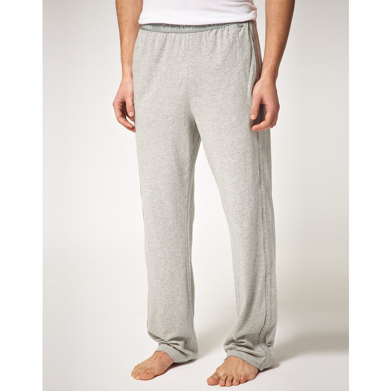 Calvin Klein - One - Pantalon confort ample en jersey - Gris