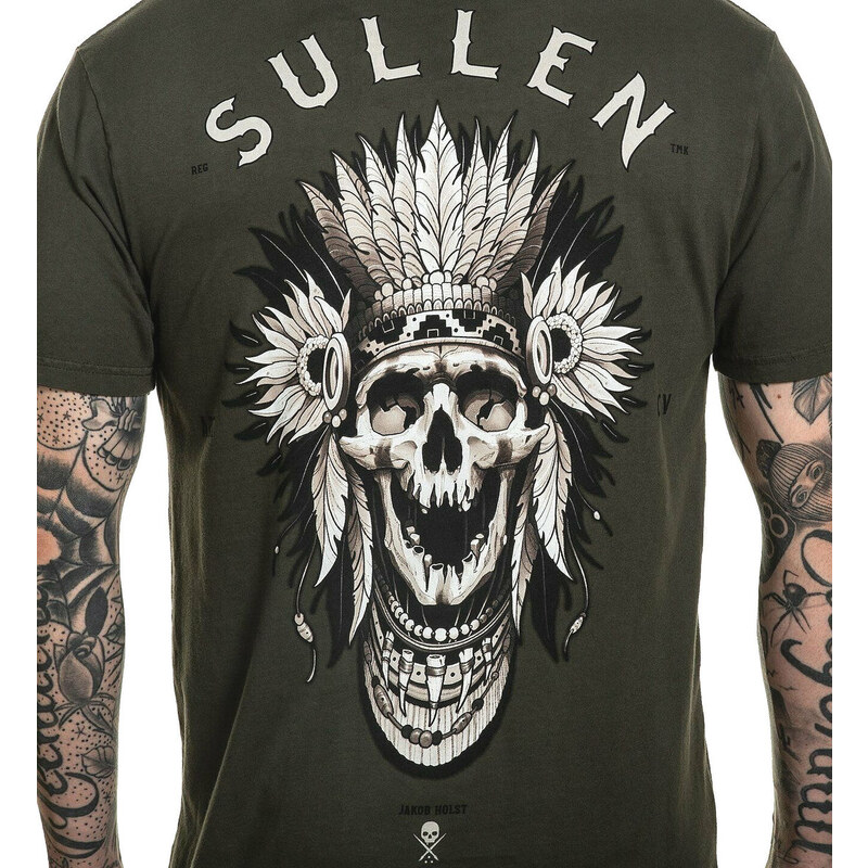 T-shirt hardcore pour hommes - HOLST - SULLEN - SCM2852_OV