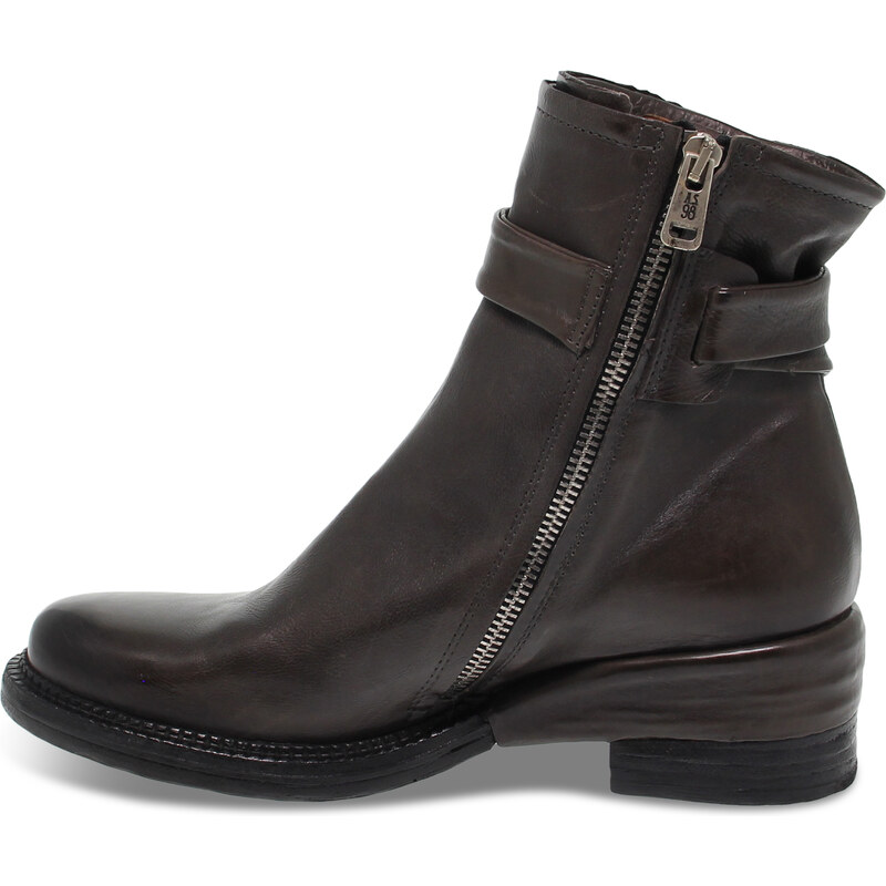 Boots A.S.98 en cuir gris