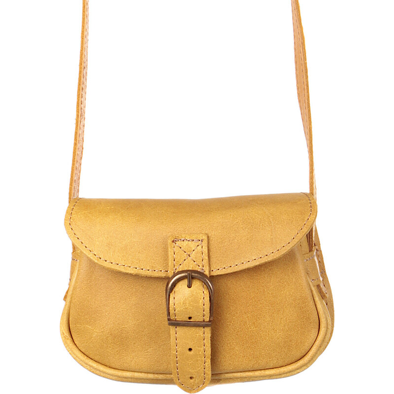 Glara Women's mini crossbody leather handbag