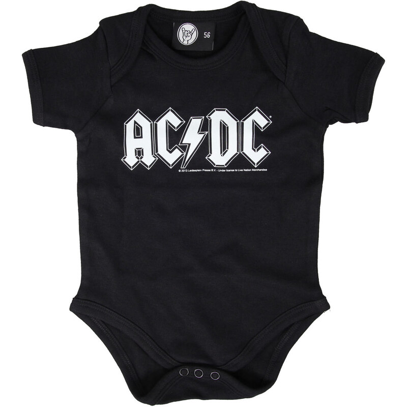 Body pour bébé enfants AC-DC - Logo1 - METAL-KIDS - 431.30.8.7