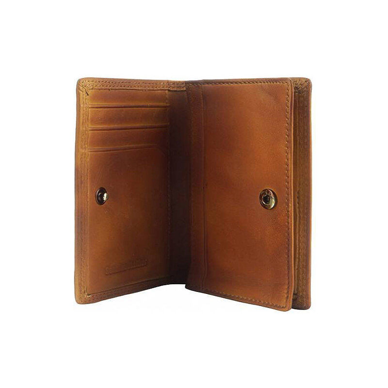 Glara Men's leather case for cards and coins