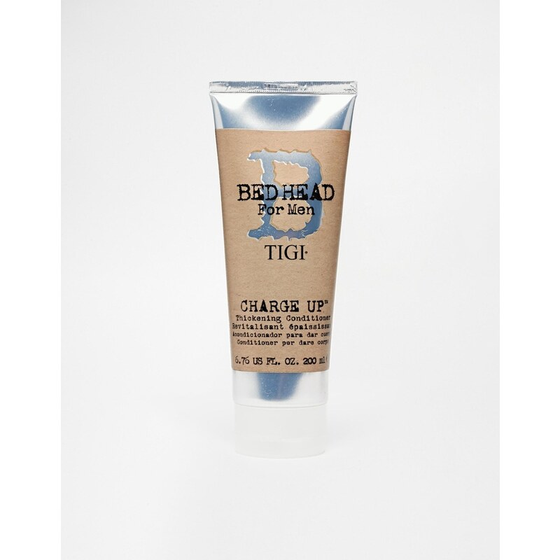 Tigi Bed Head For Men - Charge Up - Après-shampooing épaississant 200 ml - Argenté