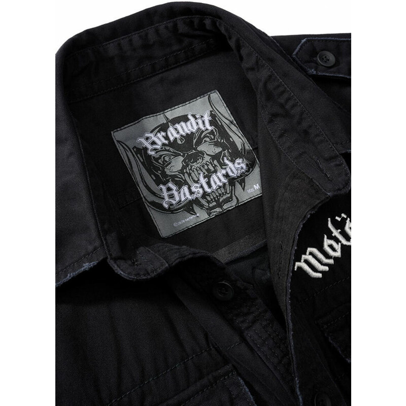 Chemise pour homme BRANDIT - Motörhead - manches courtes -61015-black