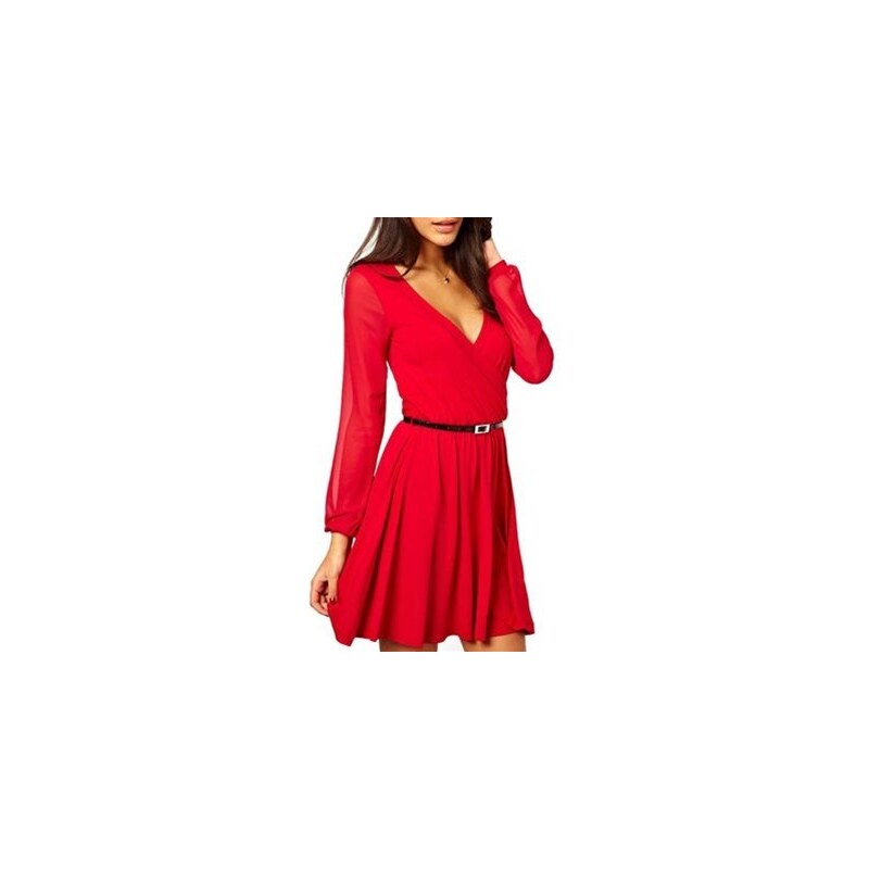 Chic Dresses Robe cocktail - rouge