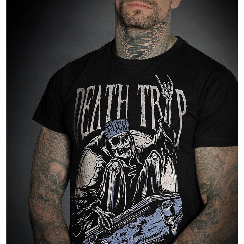 T-shirt hardcore pour hommes - DEATH TRIP - HYRAW - FW21-M05-SST