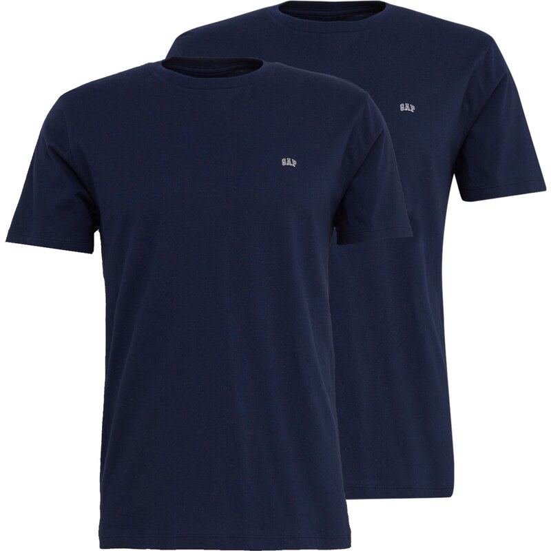 GAP T-Shirt bleu marine / blanc