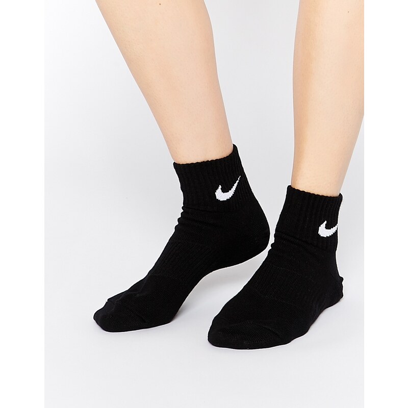 Nike - Lot de 3 paires de chaussettes - Noir - Noir