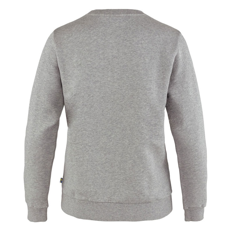 Fjällräven Logo Sweater W Grey Melange