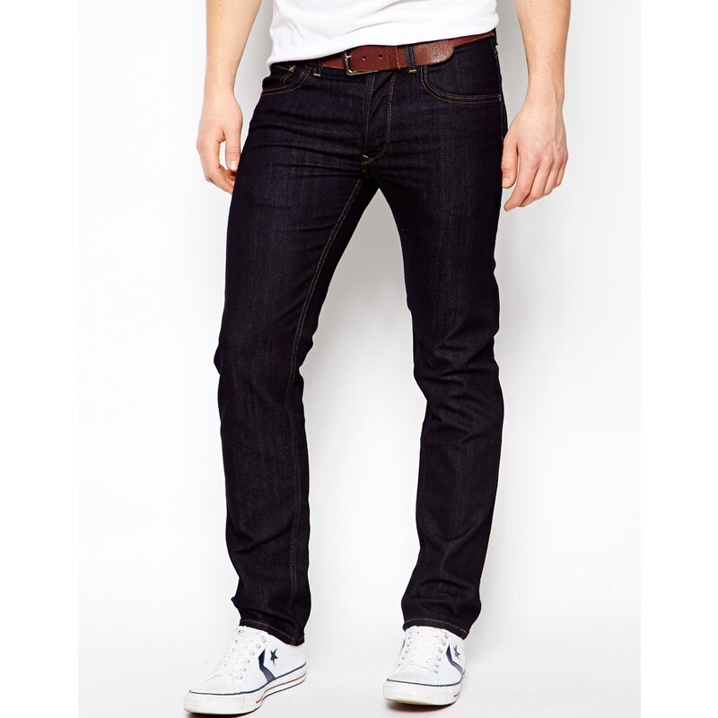 Lee Jeans - Daren - Jean slim stretch regular brut - Bleu